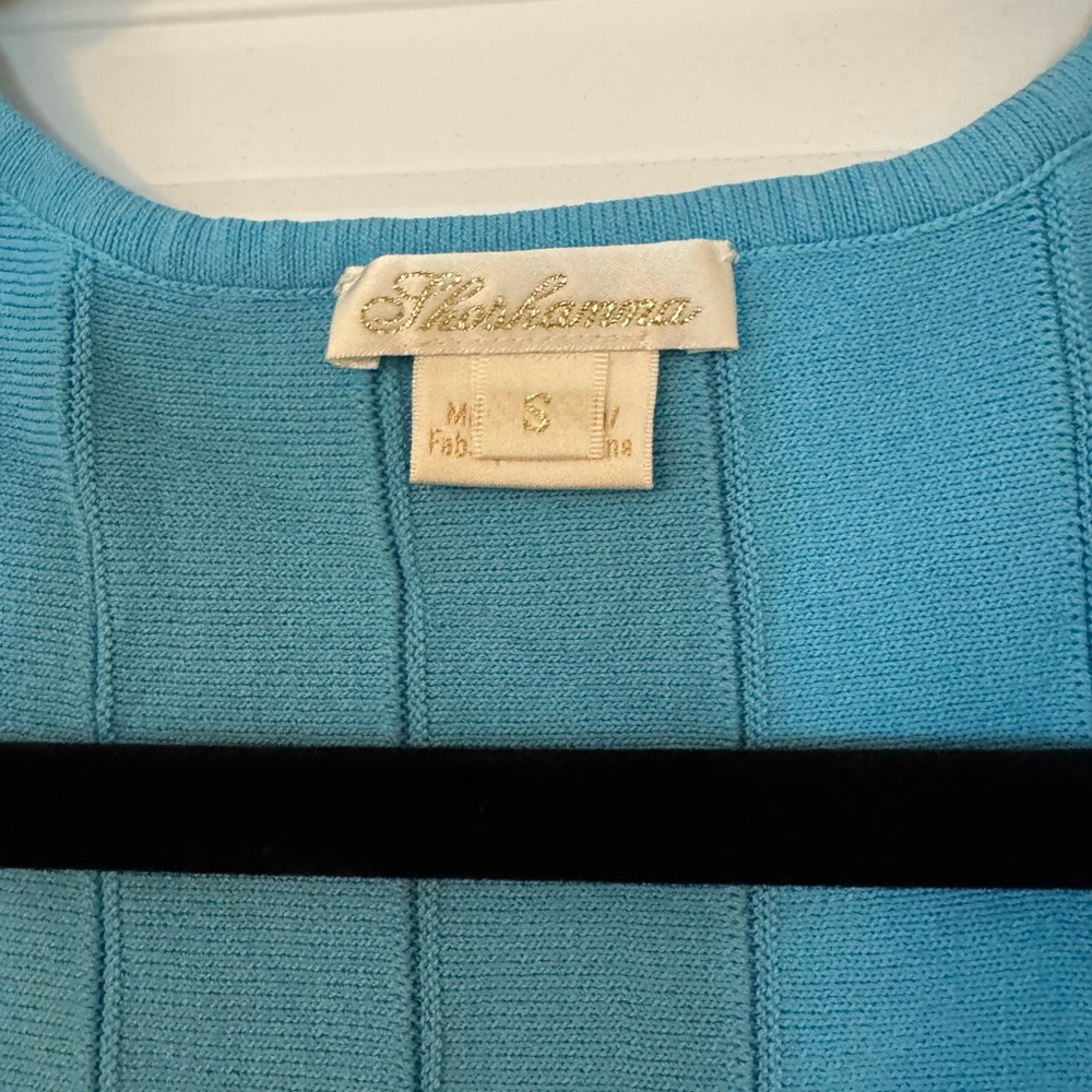 Shoshanna Blue short Sleeve Jonetta Knit
Fit and Flare Dress - Picture 5 of 7